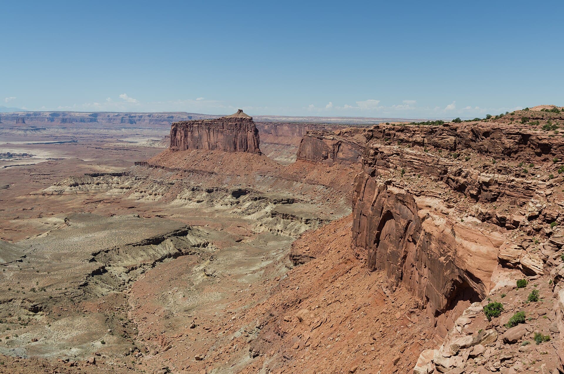 Sweeping view across Canyonlands National Park